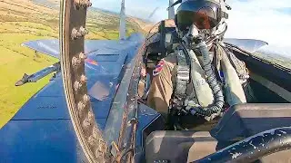 F 15 Low Flight GoPro Cockpit Video | Royal Air Force