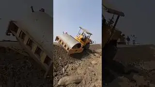 Road roller accident