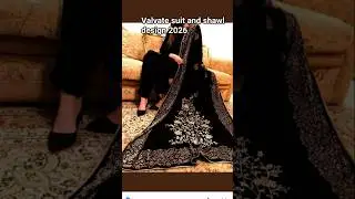 New Velvet Suit & Shawl Collection 2026 | Elegant Winter Looks for Ladies