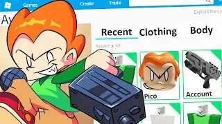 MAKING FRIDAY NIGHT FUNKIN PICO a ROBLOX ACCOUNT