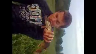 Staniol pierwsza ryba ;]