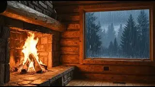 Calm Focus Music by the Bonfire 🔥 for Studying & Working | Instrumental, No Lyrics