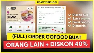 TUTORIAL (FULL) DARI 0! Cara Pesan Gofood di Gojek untuk Orang Lain Beda Kota + Banyak Promo!