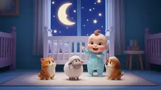 Sleep Time Good Night Song | kids nursery rhymes | Baby Song, Soothing Bedtime Music 🌙🎵