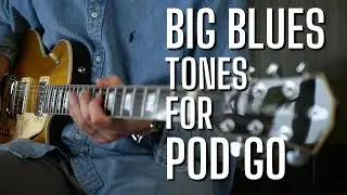 This is my BEST Blues Tone for Pod GO [USE BASS CABS]