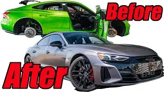 2022 Audi E-Tron Full Wrap Transformation! - 4K