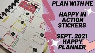 PLAN WITH ME | Dashboard Happy Planner | Catch All | Organized Flamingos 2021