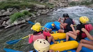 White water rafting down Browns Canyon with Browns Canyon Rafting on the Arkansas River in Colorado