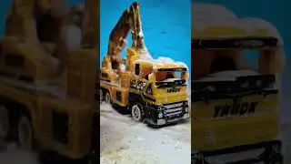 Excavator  Cleaning  ASMR | Satisfying Dirty Toy Deep Clean