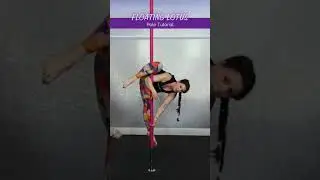 Pole Tutorial - Floating Lotus. #pole #polefitness #polelessons #poletricks