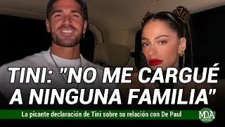 La PICANTE DECLARACIÓN de TINI STOESSEL sobre RODRIGO DE PAUL