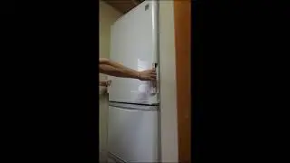 冷蔵庫 どっちもドア 両方同時に引っ張る_Sharp refrigerator dual swing door