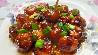 МАЛЕНЬКИЙ КАРТОФЕЛЬ С МЕДОМ И ЧИЛИ | рецепт картофеля с медом и чили | рецепт закуски из молодого...