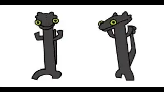Toothless dancing