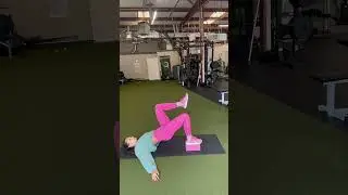 Bodyweight Single Leg Glutebridge off Block