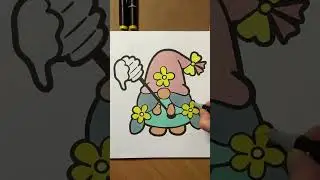 Color with me super cuteness 💕 | #timelapse  #explore #coloringbook #satisfying #foryou #markers