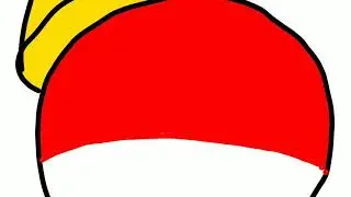 NANI...?| Indoball and Netherball | Countryballs animation.