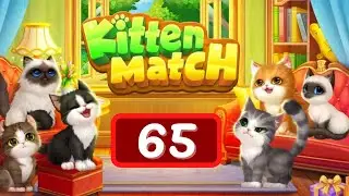 Kitten Match Level 65 No Boosters