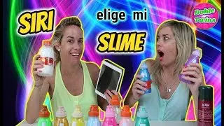 SIRI DECIDE MI SLIME | RULETA DE SLIME CON SIRI | DOBLE TWINS