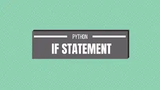 Basic IF statement in Python