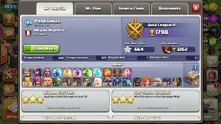 archer queen walk lv27 with lavaloon+balloon 3stars th10 deff max,  (personal video)