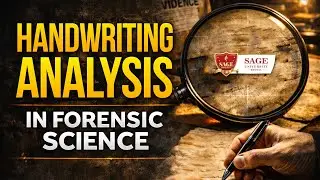 Introduction to Forensic Handwriting Analysis | B.Sc & M.Sc Forensic Science| SAGE University Bhopal