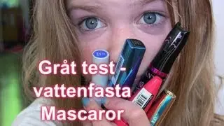 Gråt test - vattenfasta Mascaror