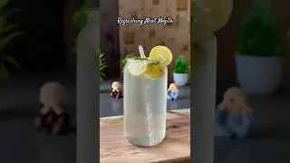 Recipe of mint mojito drink #shorts #drink #mojito #viral