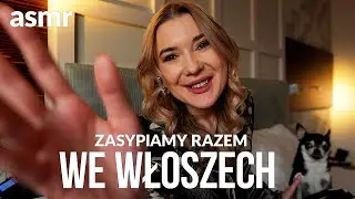 ASMR Włoski Wieczór w Hotelu Oglądamy Zdjęcia, Czesanie, Demakijaż & Sztuka (Usypiacz 2026)