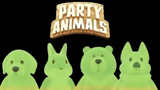 Buying All 4 NEW Ghost Costumes in Party Animals! 👻 (Carrot, Yursha, Fluffy & Bob)