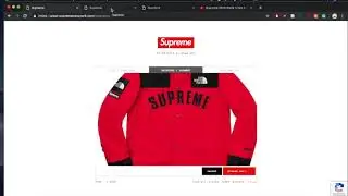 SUPREME SS19 WEEK 5 LIVE COP! Supreme x The North Face (Manual Success!)