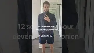 Marathon en 12 semaines - Week 10 #motivation #short #running #marathon #course #courseapied #motiv