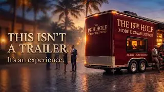 Inside a 52ft Luxury Mobile Cigar Lounge | The 19th Hole Experience