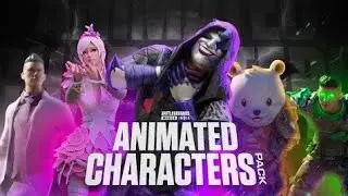 3-D ANIMATION CHARACTER PUBG PACK || GREEN SCREEN ||  PUBG ANIMATED CHARACTER PACK