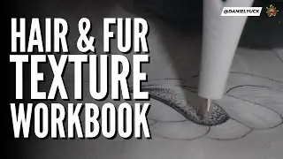 Hair Texture Practice Exercises Tattoo Workbook