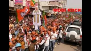Political News   'Modi tere naam Banaras' Modi's roadshow in Varanasi draws huge crowd