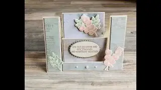 Double Sided Step Card, cm Angabe, Deutsch, Stampin´Up!