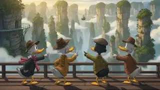 Zhangjiajie Duck Jazz Band 🇨🇳🎷 Hard Bop Music in the Chinese Mountains