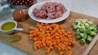 Супа топчета около зоната (Soup with minsed meat and rise)