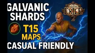 Path of Exile 2 - INSANE Galvanic / Shockburst Endgame Build Guide - CASUAL Friendly