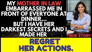 My Mother-in-Law Turned Everyone Against Me—She Didn’t Know I Recorded Her Confession, I Made Her...