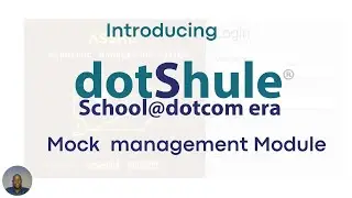 dotShule Mock examination management Module