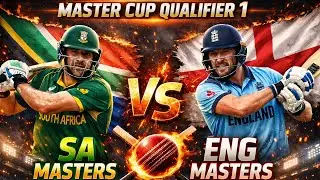 Best teams in playoff।। Qualifier 1 SA masters vs ENG masters. #youtube #cricket #ipl #cricketlover 