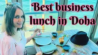 Business lunch 🥗 in Trader Vic&rsquo;s Hilton Qatar 🇶🇦 #qatar #hilton #qtr #businesslunch #doha