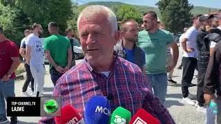 Top Channel/ Fermer&euml;t bllokojn&euml; rrug&euml;n Lushnj&euml;-Fier, protest&euml; p&euml;r r&euml;nien e &ccedil;mimit t&euml; shitjes