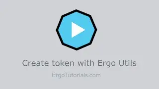 Create token with Ergo Utils