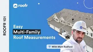 Easy Multi-Family Roof Measurements