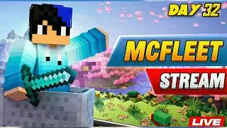 McFleet NEW SEASON 2 DAY 32🔥| Minecraft LIVE with Friends &ndash; Epic Survival Adventure Begins! #mcfleet