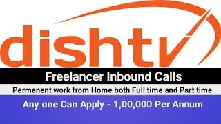 Freelancing work From Home job for All #dishtv #careerbuilderjobs #freelancingjobsworkfromhome