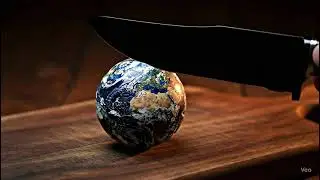 Cutting Earth Satisfying Video #satisfying #earth #planet